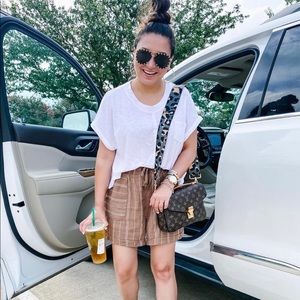 Time and Tru Women's Linen Shorts